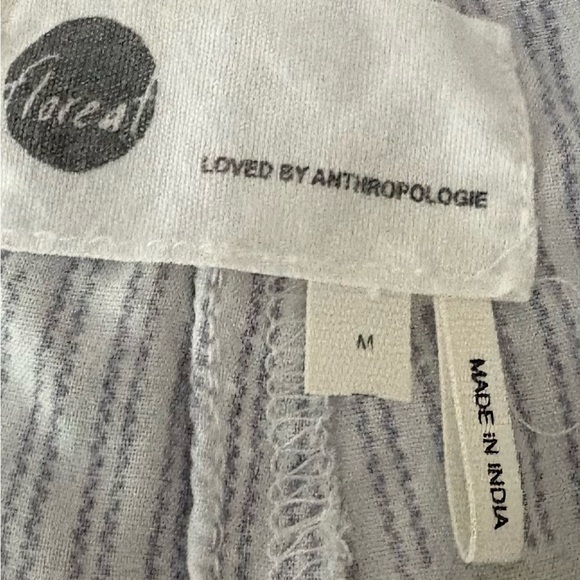 Anthropologie Floral Stripe Wide-Leg Jumper 🌼 size M - Picture 7 of 8